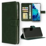 Hoesje geschikt voor Oppo A76 - Boekhoesje - Groen - Portemonneehoesje