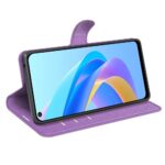 Hoesje geschikt voor Oppo A76 - Boekhoesje - Paars - Portemonneehoesje