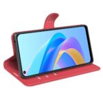 Hoesje geschikt voor Oppo A76 - Boekhoesje - Rood - Portemonneehoesje
