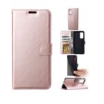 Hoesje geschikt voor Oppo A76 - Boekhoesje - RoseGoud - Portemonneehoesje