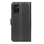 Hoesje geschikt voor Oppo A76 - Boekhoesje - Zwart - Portemonneehoesje