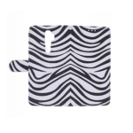 Hoesje geschikt voor OPPO A9 (2020) Bookcase Zebra Print - Portemonnee hoesje