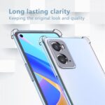 Hoesje geschikt voor Oppo A96 - AntiShock- TPU - Transparant