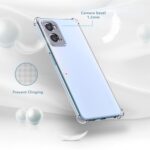 Hoesje geschikt voor Oppo A96 - AntiShock- TPU - Transparant