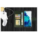 Hoesje geschikt voor Oppo A96 - Boekhoesje - Groen - Portemonneehoesje