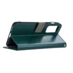 Hoesje geschikt voor Oppo A96 - Boekhoesje - Groen - Portemonneehoesje