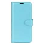 Hoesje geschikt voor Oppo A96 - Boekhoesje - Turquoise - Portemonneehoesje