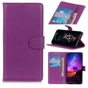 Hoesje geschikt voor Oppo Find X5 - Boekhoesje - Paars - Portemonneehoesje