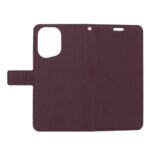 Hoesje geschikt voor Oppo Find X5 Pro - Boekhoesje - Bruin  - Portemonneehoesje