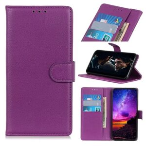 Hoesje geschikt voor Oppo Find X5 Pro - Boekhoesje - Paars - Portemonneehoesje