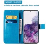 Hoesje geschikt voor Oppo Find X5 Pro - Boekhoesje - Turquoise - Portemonneehoesje