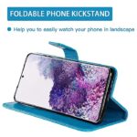 Hoesje geschikt voor Oppo Find X5 Pro - Boekhoesje - Turquoise - Portemonneehoesje