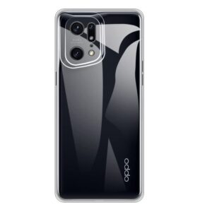 Hoesje geschikt voor Oppo Find X5 Pro - Siliconen hoesje - TPU - Transparant