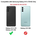 Hoesje geschikt voor Samsung Galaxy A13 4G - Boekhoesje - Bruin  - Portemonneehoesje