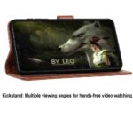 Hoesje geschikt voor Samsung Galaxy A13 4G - Boekhoesje - Bruin  - Portemonneehoesje