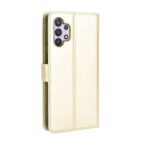 Hoesje geschikt voor Samsung Galaxy A13 4G - Boekhoesje - Goud - Portemonneehoesje