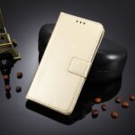 Hoesje geschikt voor Samsung Galaxy A13 4G - Boekhoesje - Goud - Portemonneehoesje