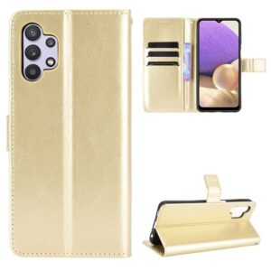 Hoesje geschikt voor Samsung Galaxy A13 4G - Boekhoesje - Goud - Portemonneehoesje