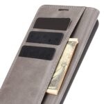 Hoesje geschikt voor Samsung Galaxy A13 4G - Boekhoesje - Grijs - Portemonneehoesje