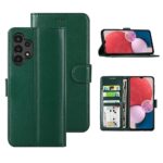 Hoesje geschikt voor Samsung Galaxy A13 4G - Boekhoesje - Groen - Portemonneehoesje