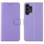 Hoesje geschikt voor Samsung Galaxy A13 4G - Boekhoesje - Paars - Portemonneehoesje