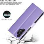 Hoesje geschikt voor Samsung Galaxy A13 4G - Boekhoesje - Paars - Portemonneehoesje