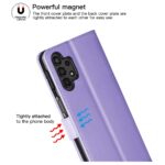 Hoesje geschikt voor Samsung Galaxy A13 4G - Boekhoesje - Paars - Portemonneehoesje