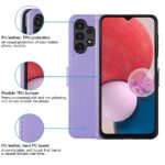 Hoesje geschikt voor Samsung Galaxy A13 4G - Boekhoesje - Paars - Portemonneehoesje