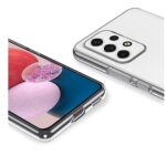Hoesje geschikt voor Samsung Galaxy A13 4G - Siliconen hoes- TPU - Transparant