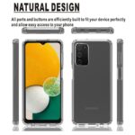 Hoesje geschikt voor Samsung Galaxy A13 5G - AntiShock- TPU - Transparant