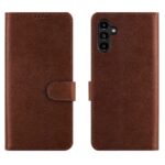 Hoesje geschikt voor Samsung Galaxy A13 5G - Boekhoesje - Bruin  - Portemonneehoesje