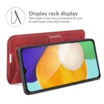 Hoesje geschikt voor Samsung Galaxy A13 5G - Boekhoesje - Rood - Portemonneehoesje