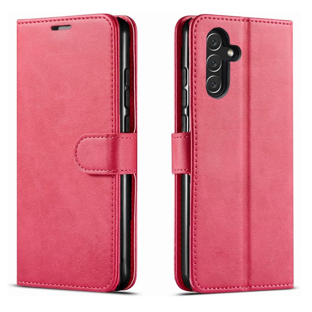 Hoesje geschikt voor Samsung Galaxy A13 5G - Boekhoesje - Roze - Portemonneehoesje