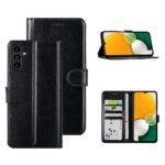 Hoesje geschikt voor Samsung Galaxy A13 5G - Boekhoesje - Zwart - Portemonneehoesje