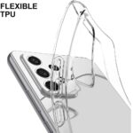 Hoesje geschikt voor Samsung Galaxy A13 5G - Siliconen hoesje - TPU - Transparant