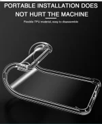 Hoesje geschikt voor Samsung Galaxy A22 4G - AntiShock- TPU - Transparant