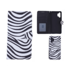 Hoesje geschikt voor Samsung Galaxy A32 5G Bookcase Zebra Print - Portemonnee hoesje
