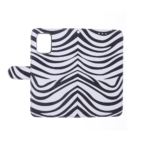 Hoesje geschikt voor Samsung Galaxy A41 Bookcase Zebra Print - Portemonnee hoesje