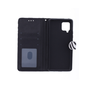 Hoesje geschikt voor Samsung Galaxy A42 Bookcase Zebra Print - Portemonnee hoesje