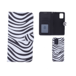 Hoesje geschikt voor Samsung Galaxy A52 5G Bookcase Zebra Print - Portemonnee hoesje