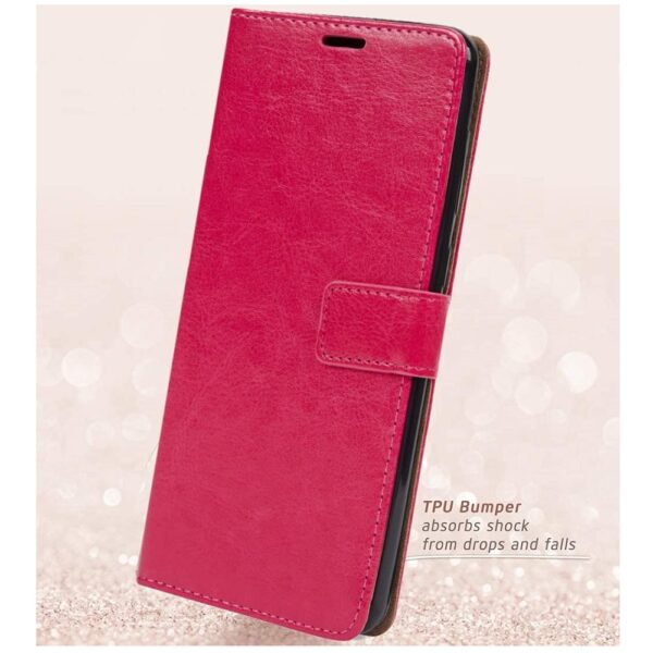 Hoesje geschikt voor Samsung Galaxy A53 5G - Boekhoesje - Roze - Portemonneehoesje