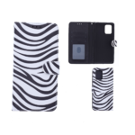 Hoesje geschikt voor Samsung Galaxy A72 5G Bookcase Zebra Print - Portemonnee hoesje