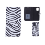 Hoesje geschikt voor Samsung Galaxy S20 Plus Bookcase Zebra Print - Portemonnee hoesje