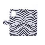 Hoesje geschikt voor Samsung Galaxy S20 Ultra Bookcase Zebra Print - Portemonnee hoesje