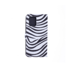 Hoesje geschikt voor Samsung Galaxy S21 Ultra Bookcase Zebra Print - Portemonnee hoesje