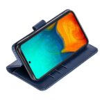 Hoesje geschikt voor Samsung Galaxy S22 - Boekhoesje - Blauw - Portemonneehoesje