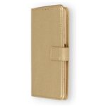 Hoesje geschikt voor Samsung Galaxy S22+ - Boekhoesje - Goud - Portemonneehoesje