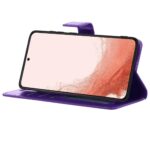 Hoesje geschikt voor Samsung Galaxy S22+ - Boekhoesje - Paars - Portemonneehoesje