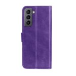 Hoesje geschikt voor Samsung Galaxy S22+ - Boekhoesje - Paars - Portemonneehoesje