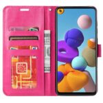 Hoesje geschikt voor Samsung Galaxy S22+ - Boekhoesje - Roze - Portemonneehoesje
